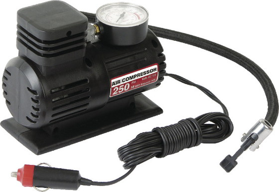 मिनी कार एयर कंप्रेसर 12V प्लास्टिक पोर्टेबल टायर इन्फलेटर कार के लिए मिनी एयर कंप्रेसर