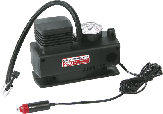 अच्छी कीमत YURUI 250PSI प्लास्टिक पोर्टेबल एयर कंप्रेसर टायर्स 45cm नली के लिए ऑनलाइन