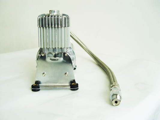एयर बैग सस्पेंशन हॉर्न सिस्टम के लिए Pewter Air Suspension कंप्रेसर YURUI 6390R 150PSI