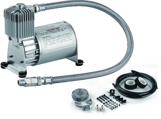 एयर बैग सस्पेंशन हॉर्न सिस्टम के लिए Pewter Air Suspension कंप्रेसर YURUI 6390R 150PSI