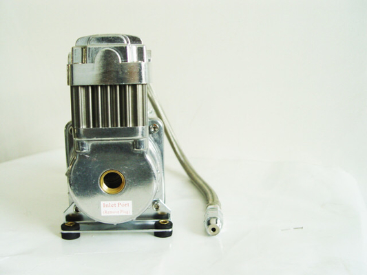 200PSI सिंगल क्रोम कार एयर कंप्रेसर 12v, ट्रकों के लिए एयर राइड सस्पेंशन