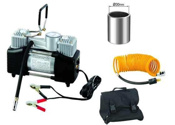 12V कार डुअल साइलेडर व्हीकल एयर कंप्रेशर्स पंप 150psi हैवी ड्यूटी