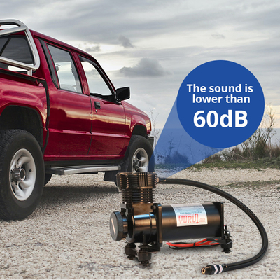 कम शोर हवा वसंत के लिए हवा निलंबन पंप के साथ हवा टैंक निलंबन कंप्रेसर कम राइडर