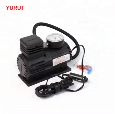 मिनी कार एयर कंप्रेसर 12V प्लास्टिक पोर्टेबल टायर इन्फलेटर कार के लिए मिनी एयर कंप्रेसर