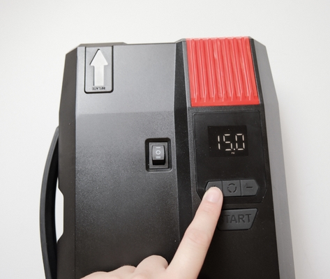 बैटरी और AC110V-220V के साथ 12 वोल्ट इलेक्ट्रिक सूप पंप स्क्रीन के साथ 20psi लंबे समय तक काम कर रहा है