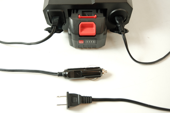 SUP और DC12V कार प्लग के साथ रिचार्जेबल एयर पंप AC 110v-220v पावर इलेक्ट्रिक के लिए पैडल बोर्ड