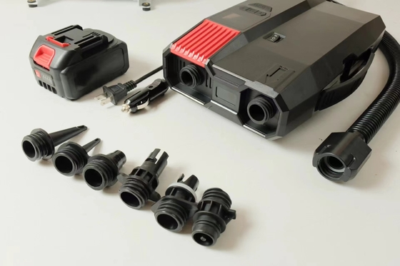 DC 12V इलेक्ट्रिक डिजिटल डिस्प्ले AC110V-220V रिचार्जेबल लिथियम बैटरी के साथ सुप पंप