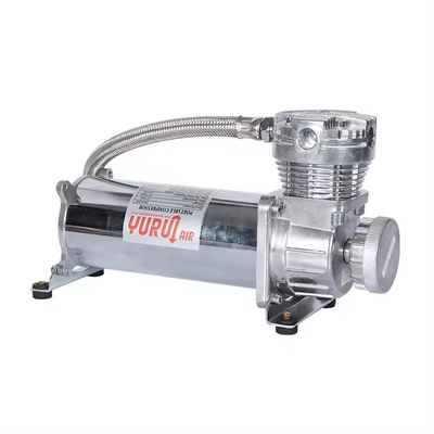 हेवी ड्यूटी कार एयर कंप्रेसर DC12v ऑफरोड कार के लिए फास्ट क्रोम स्टील