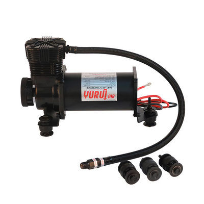 कम शोर के साथ DC12V क्रोम कार एयर सस्पेंशन कंप्रेसर