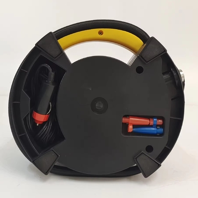 DC12V हैंडल के साथ पोर्टेबल कार एयर इन्फ्लेशन पंप सिगरेट प्लग के साथ