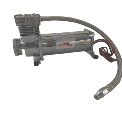 कम शोर के साथ DC12V क्रोम कार एयर सस्पेंशन कंप्रेसर