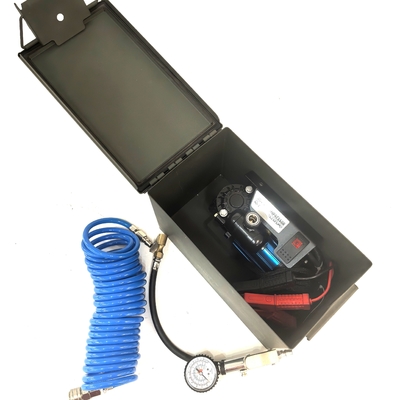 एकल सिलेंडर भारी शुल्क DC12v ऑफरोड कार एयर कंप्रेसर कार टायर के लिए