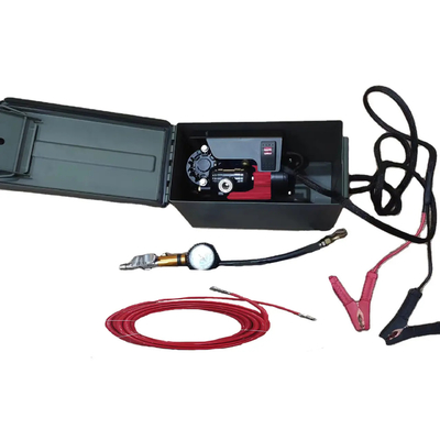एकल सिलेंडर भारी शुल्क DC12v ऑफरोड कार एयर कंप्रेसर कार टायर के लिए