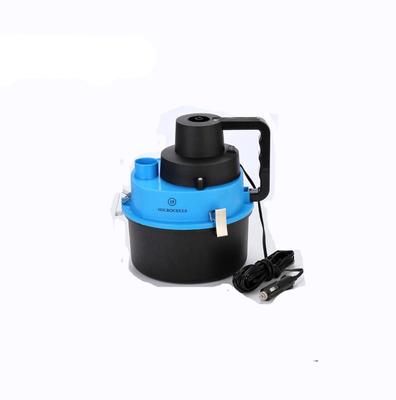 इन्फ़्लेटर एडॉप्टर के साथ ड्राई पोर्टेबल कार वैक्यूम क्लीनर 12v डीसी सिगरेट लाइटर