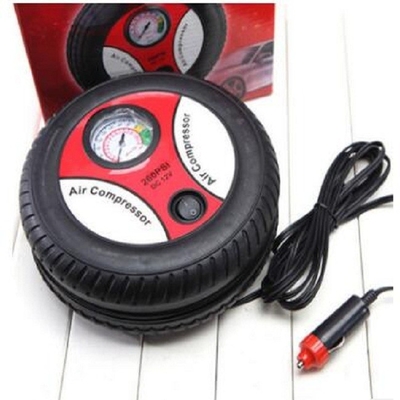 वाहन टायर inflator हवा पंप के लिए DC12V पोर्टेबल कार एयर कंप्रेसर