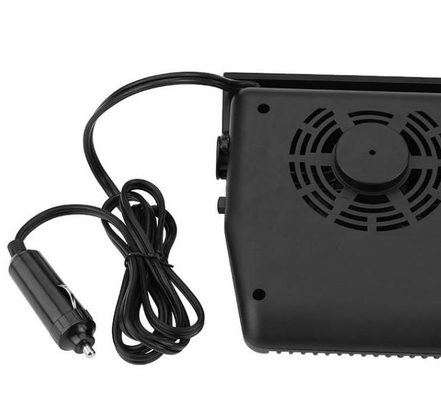150 w 12 v मिनी पोर्टेबल कार हीटर इलेक्ट्रिक ब्लैक कलर लॉन्ग वर्किंग लाइफ