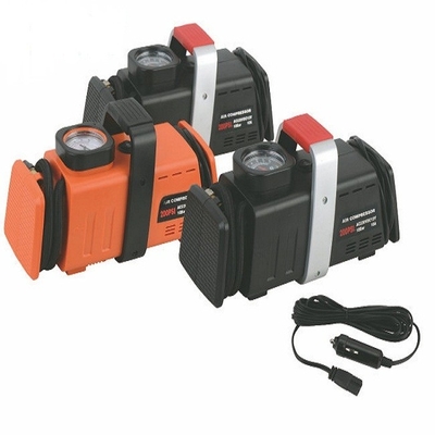 AC110-230v पोर्टेबल कार टायर इन्फ्लेटर DC12v हैंडल के साथ