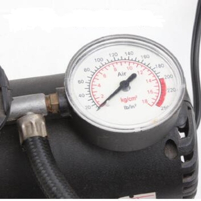 कार टायर के लिए ABS वाहन पोर्टेबल एयर कंप्रेसर DC12v