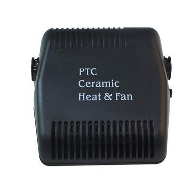 Oem ब्लैक हैंडहेल्ड रिचार्जेबल कार हीटर, कार के लिए हीटर में Dc12v प्लग