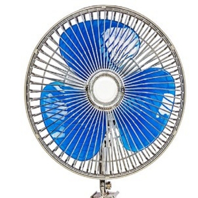 अच्छी कीमत पूर्ण सुरक्षा धातु गार्ड के साथ 12v / 24v कार कूलिंग फैन 8 इंच ऑसिलेटिंग फैन ऑनलाइन