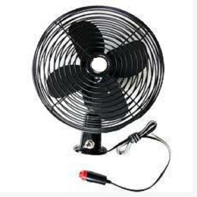 1 साल की वारंटी के साथ मेटल कार कूलिंग फैन 12V / 24V स्क्रू माउंटिंग