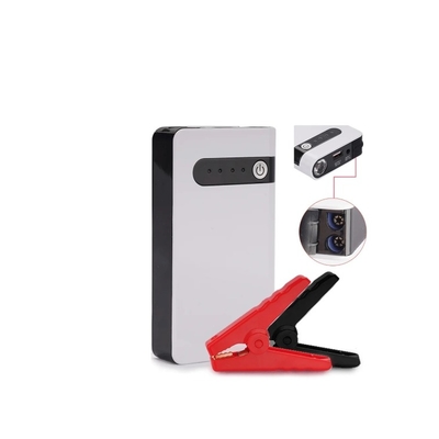 एलईडी फ़्लैशलाइट और 11000mAh बैटरी 400A पीक करंट के साथ कॉम्पैक्ट 12V कार जंप स्टार्टर