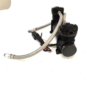 हेवी ड्यूटी डबल सिलेंडर कार एयर सस्पेंशन कंप्रेसर