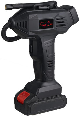 12V पोर्टेबल लिथियम बैटरी कार एयर कंप्रेसर 150PSI