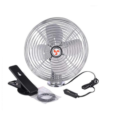 12v / 24v कार कूलिंग फैन ऑन - ऑफ स्विच फुल सेफ्टी मेटल गार्ड
