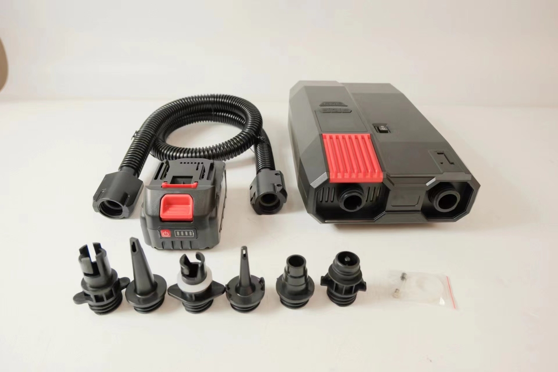 पैडलबोर्ड के लिए लिथियम बैटरी के साथ AC110-220V इलेक्ट्रिक डिजिटल सूप पंप डीसी 12V