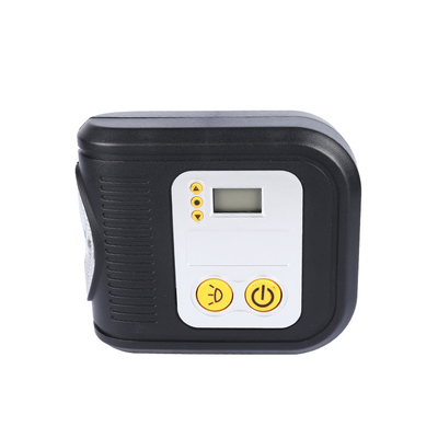 पोर्टेबल प्लास्टिक कार एयर कंप्रेसर डिजिटल डिस्प्ले Dc12v लैंप कपड़े बैग के साथ टायर पंप फुलाएं