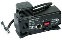 AC110-230V/DC12V परिवर्तनीय वर्तमान नोजल के साथ कार टायर एयर कंप्रेसर