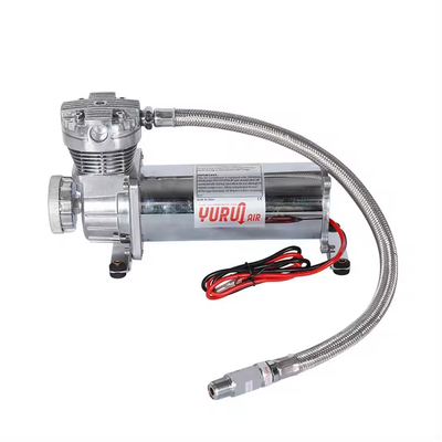 हेवी ड्यूटी कार एयर कंप्रेसर DC12v ऑफरोड कार के लिए फास्ट क्रोम स्टील