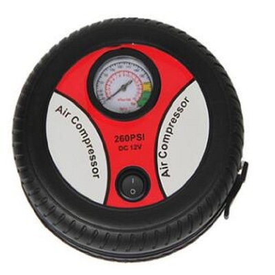 वाहन टायर inflator हवा पंप के लिए DC12V पोर्टेबल कार एयर कंप्रेसर