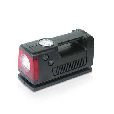 अच्छी कीमत तीन में एक कार पोर्टेबल एयर कंप्रेसर Dc12v 250psi दीपक के साथ काले रंग ऑनलाइन