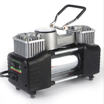 अच्छी कीमत वॉच के साथ डबल सिलेंडर मेटल एयर कंप्रेसर 180 w 150PSI पंप ऑनलाइन