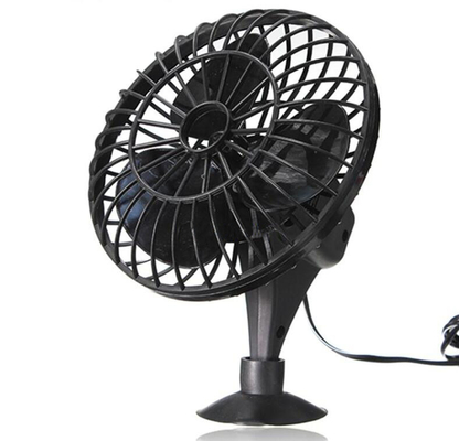 अच्छी कीमत सिगरेट की आग के साथ काले प्लास्टिक मिनी कार वेंटिलेटर डीसी 12V शीतलन कार वेंटिलेटर ऑनलाइन
