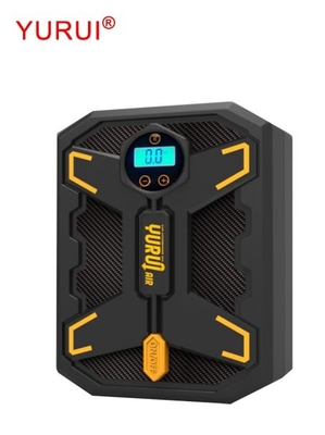 प्लास्टिक एलईडी लैंप डीसी12v कार एयर कंप्रेसर डिजिटल गेज टायर inflator