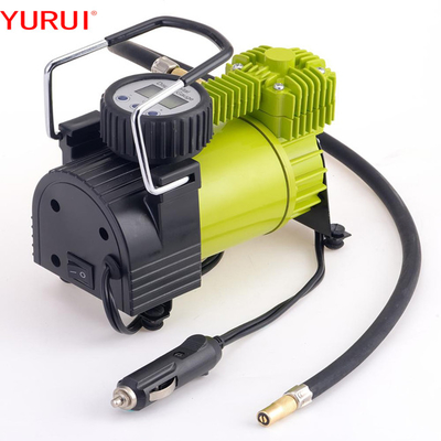 हैंडल के साथ पोर्टेबल धातु एकल सिलेंडर DC12v कार टायर इन्फ्लेशन पंप