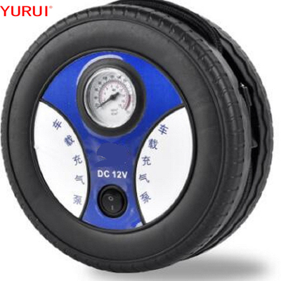 कार टायर के लिए सिगरेट लाइटर प्लग के साथ DC12V कार एयर कंप्रेसर