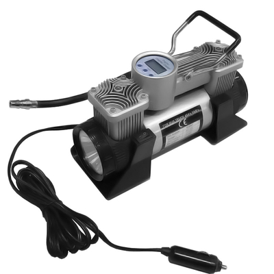 ऑटो वाहन कार एयर कंप्रेसर डीसी12v धातु शॉक टायर inflator